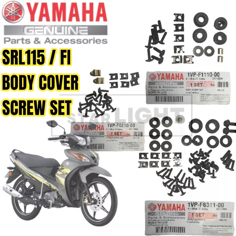 FULL SET!! YAMAHA SRL115 / SRL115 FI LAGENDA 115 SRL115 FUEL INJECTION ...