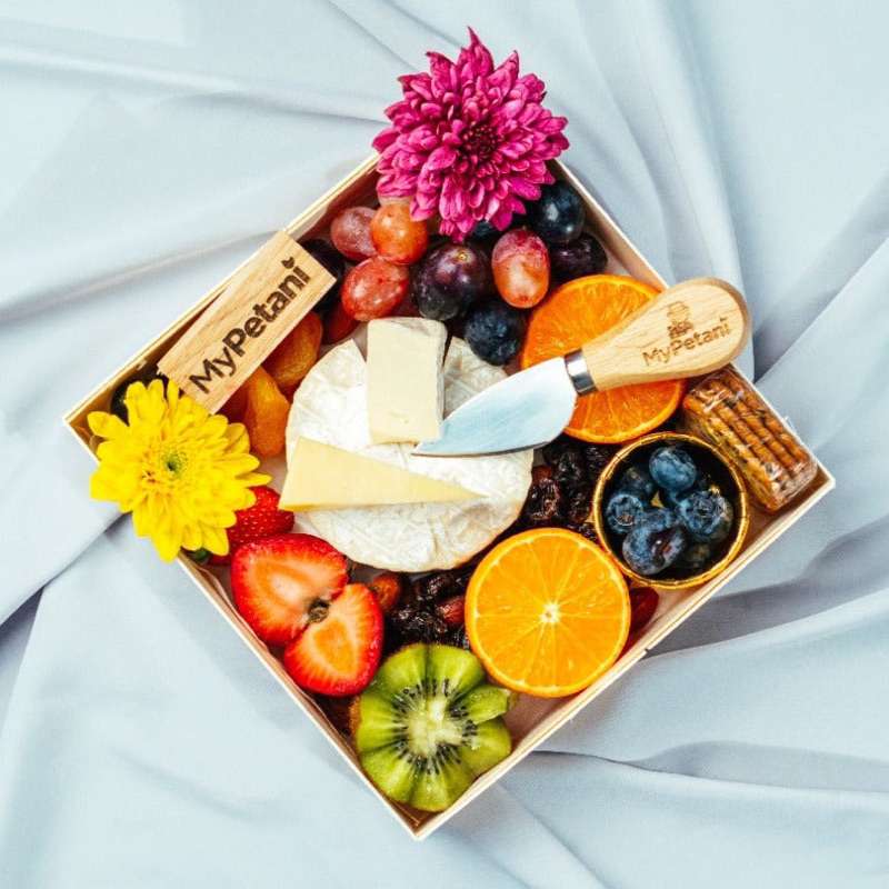 MYPETANI Small Cheese Fruit Platter | Shopee Philippines