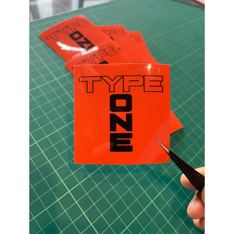 TYPE ONE MARKER CAR STICKER | Shopee Philippines