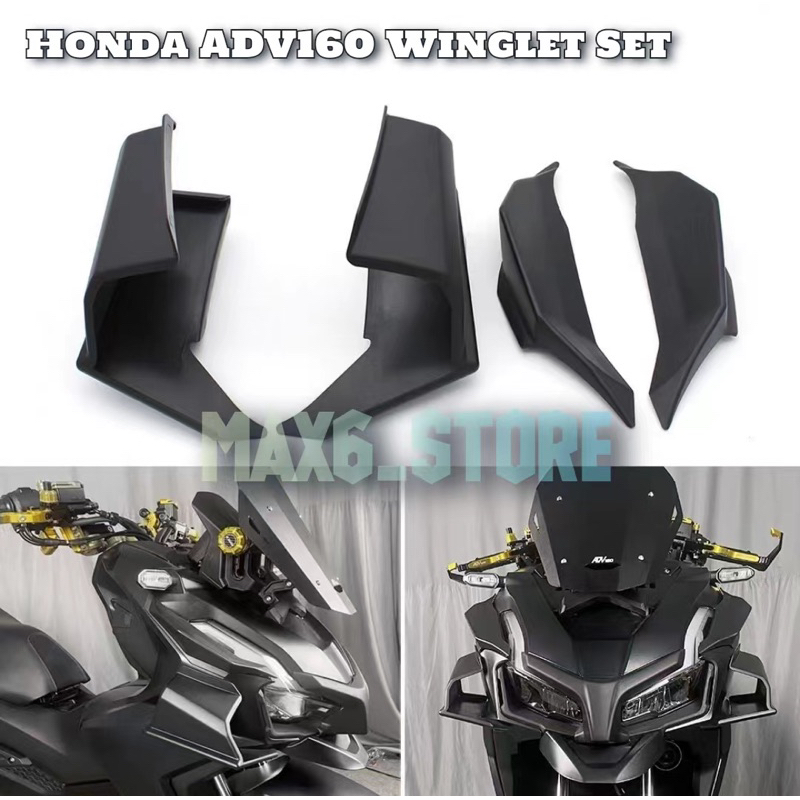 Honda ADV160 ADV 160 Winglet Headlamp Side Body Cover Signal Cover Set ...