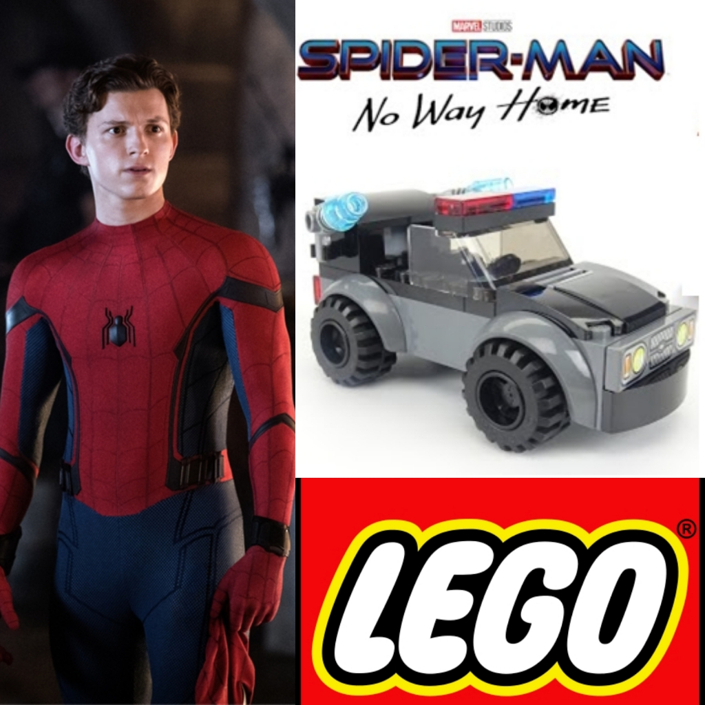 Lego 76184 Spider-Man Car Only Spider-Man vs. Mysterio's Drone Attack ...