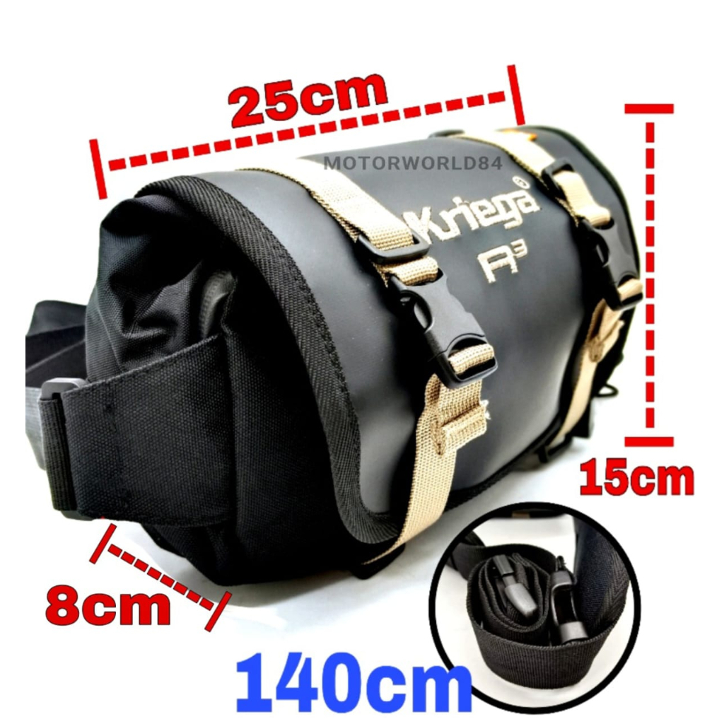 KRIEGA R3 WAIST POUCH BAG 100 WATERPROOF..!!! Shopee Philippines
