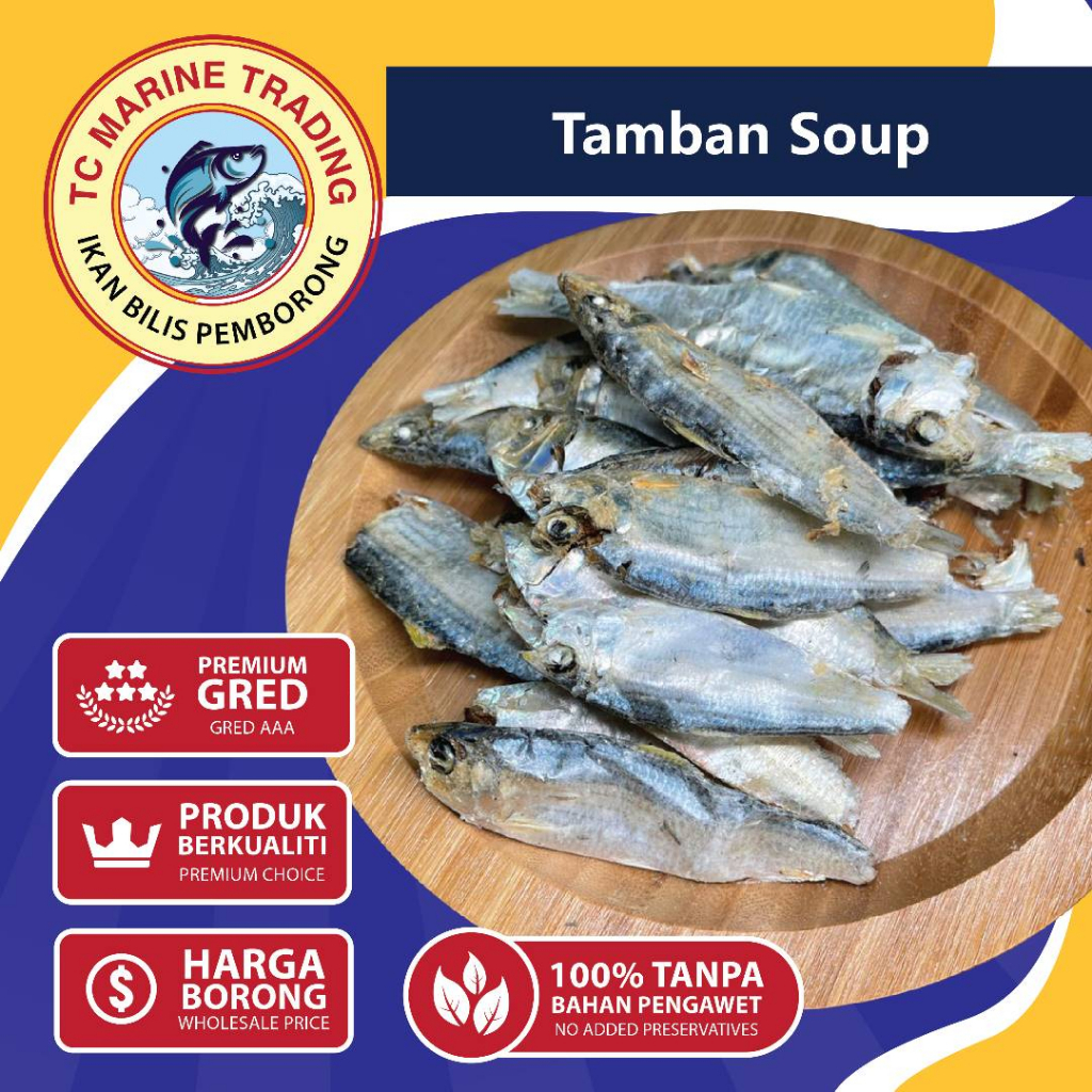 Tamban Soup Fish Cubs (1KG) | Shopee Philippines