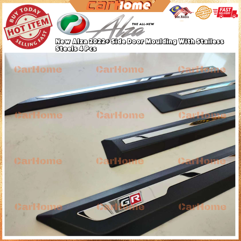 Perodua Alza / Toyota Veloz 2022 Chrome Lining Side Door Moulding