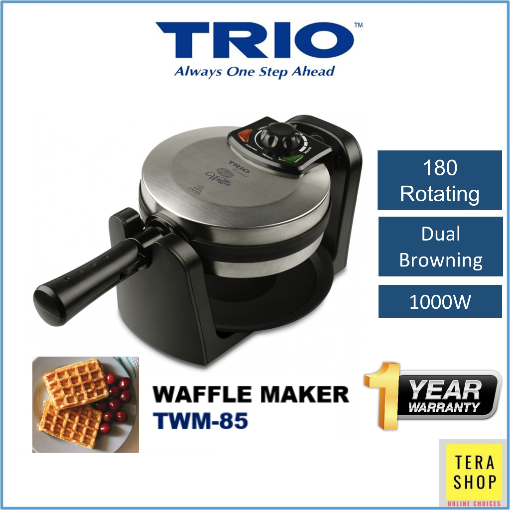 Trio TWM85 Rotating Waffle Maker with Indicator Light Shopee Philippines