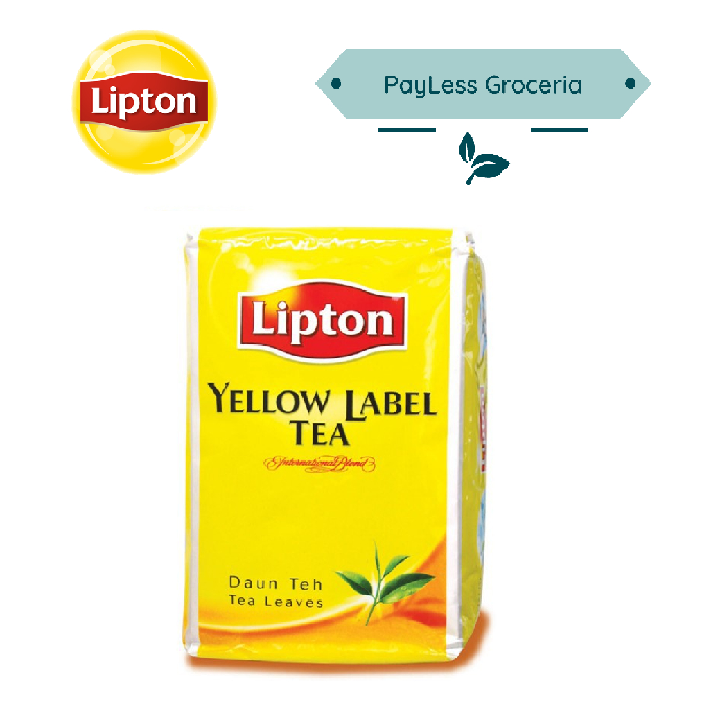 Lipton Yellow Label Black Tea 50g / 100g / 200g / 400g Shopee Philippines