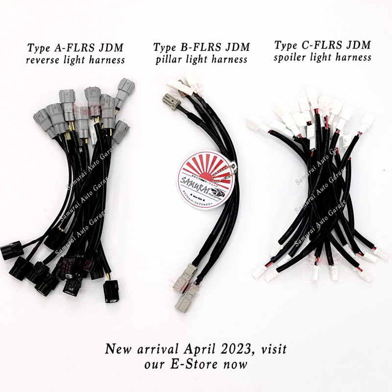 FLRS JDM Jazz GK5 reverse, tail & spoiler light harness Shopee