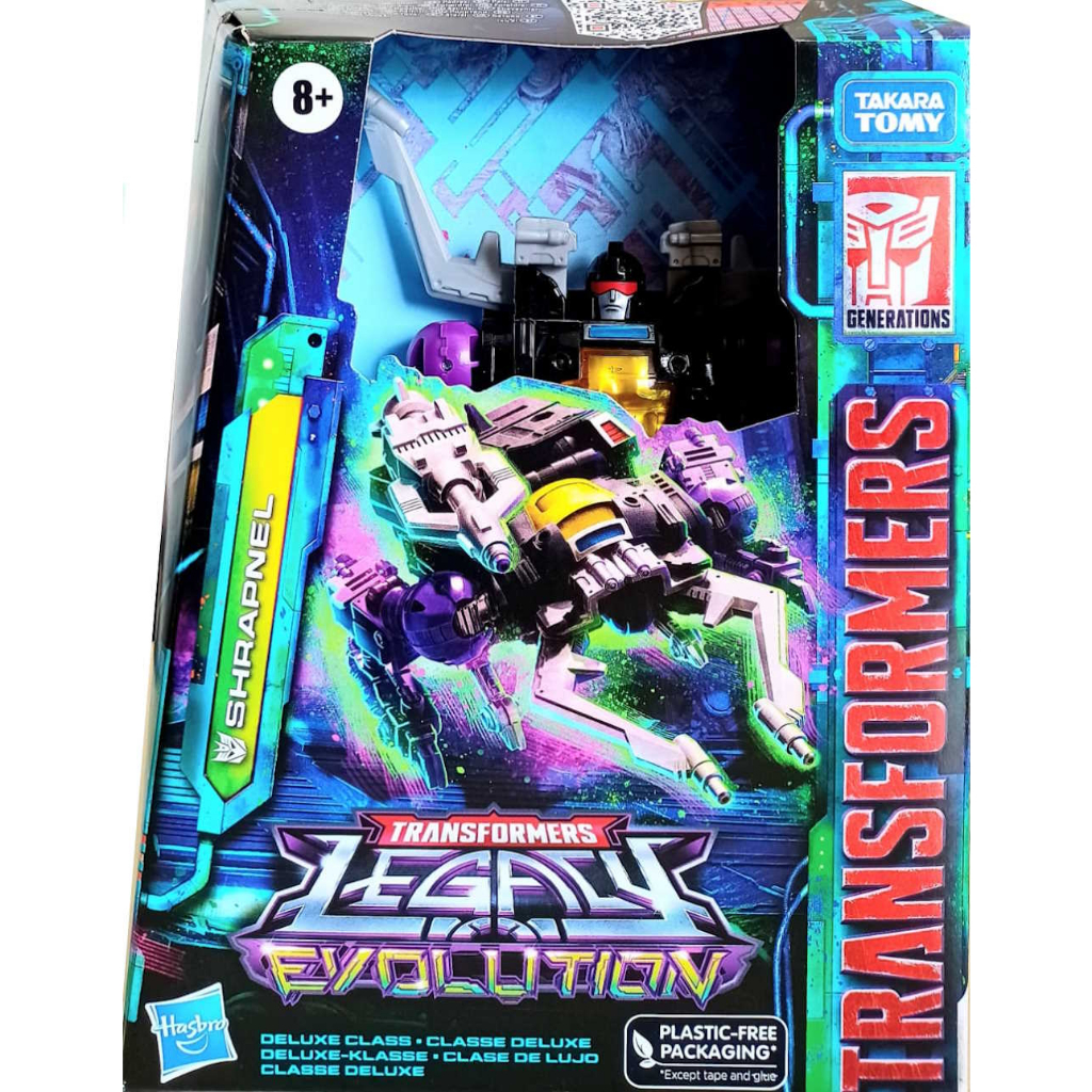 Hasbro Transformers Legacy Evolution Deluxe Shrapnel MISB Shopee