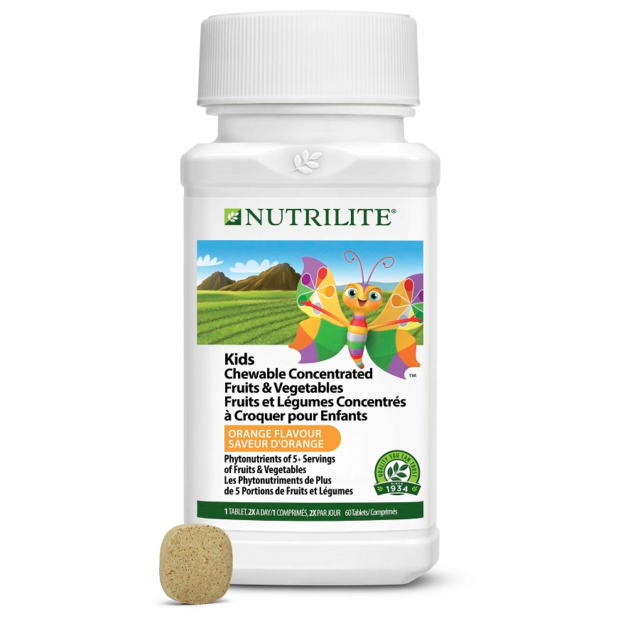 AMWAY Nutrilite Children Multivitamin And Iron Chewables Tablet 100