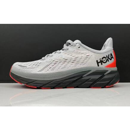 HOKA ONE ONE Clifton 8 OutDoor Shock Absorption Sports shoes Gray Black ...
