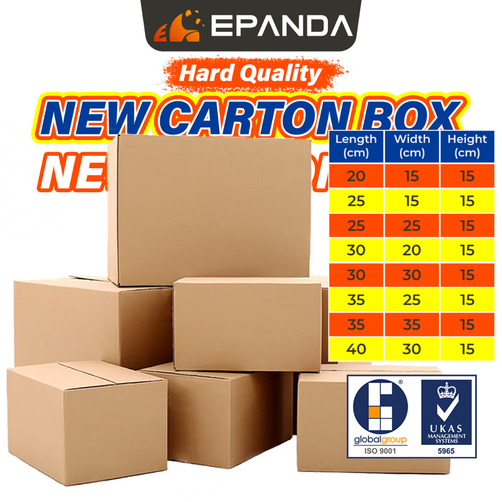 EPANDA Kotak Carton Box Packaging Box Paper Box Small Box Packing Box ...