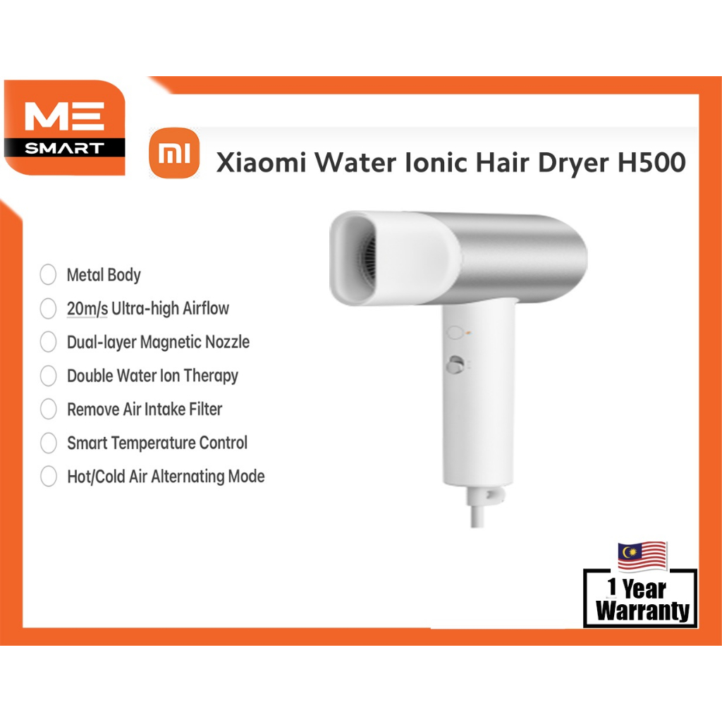 Xiaomi Mijia H500 Double Water Ion Mi Hair Dryer 1800W Home Hair ...