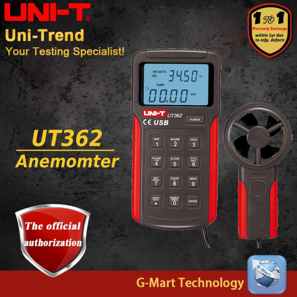 UNIT UT362 Anemometer Shopee Philippines