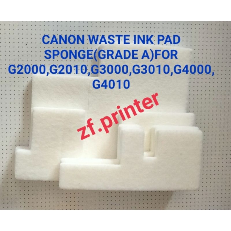 Kit Tampone Spugna Di Ricambio Per Stampanti Canon G1200 G2000 G2200 G3000 G3200 G4000, QY5-0602/QY5-0517-000, Risolve Errore 5B01/5B00