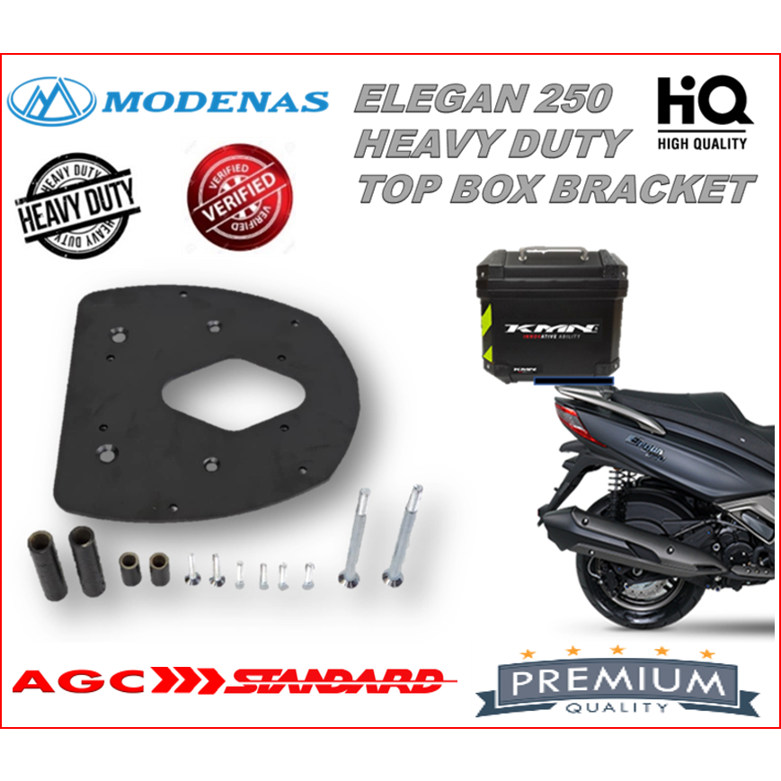 MODENAS SCOOTER ELEGAN 250 TOP BOX BRACKET HEAVY DUTY TOP QUALITY ...