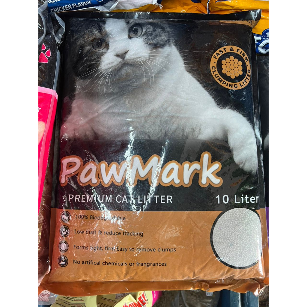 Pawmark Clumping Cat Litter Sand Pasir Kucing 10 Litre Shopee Philippines