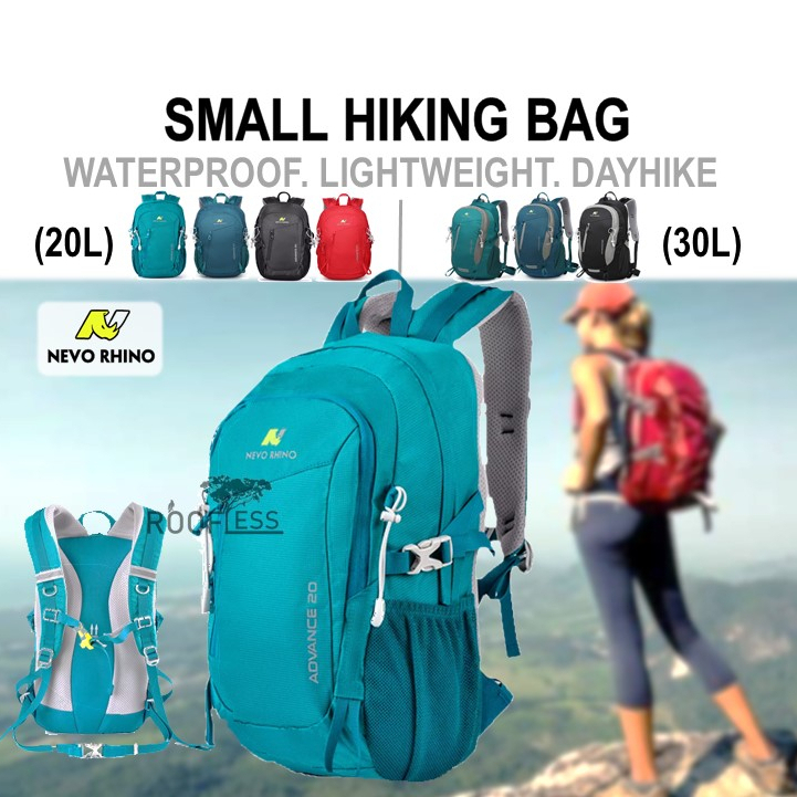 ROOFLESS NEVO RHINO Hiking Backpack 20L 30L Waterproof Hiking Bag ...
