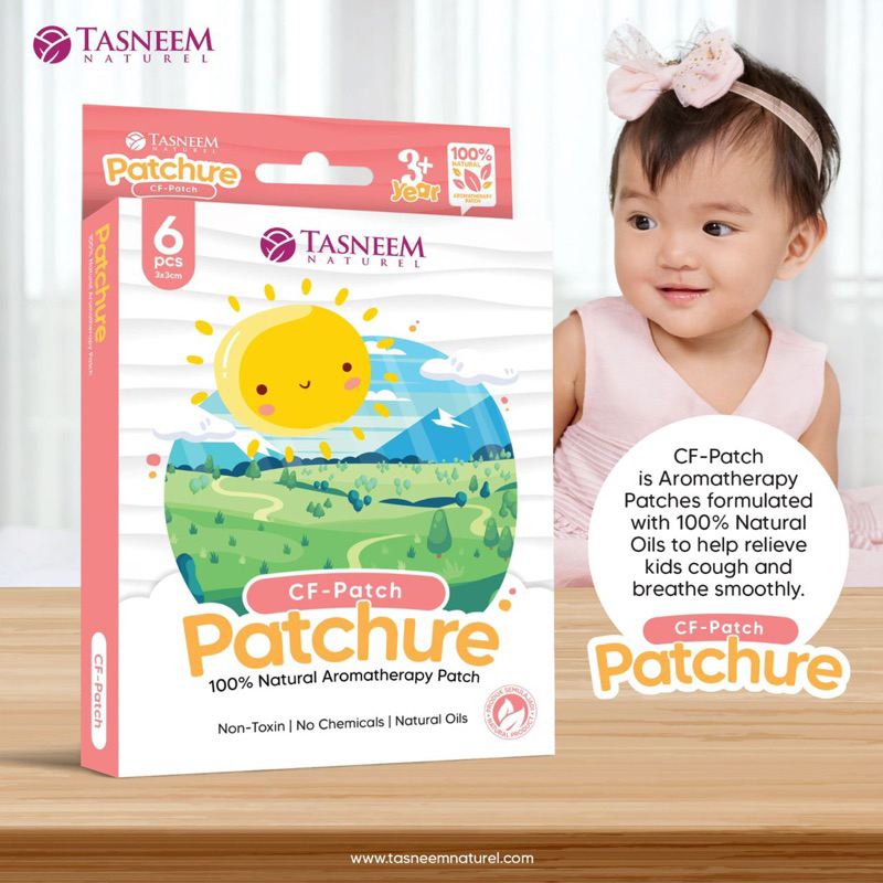 TASNEEM NATUREL CF-Patch Batuk Hingus Patchure 6 Pcs (Sabah) | Shopee ...