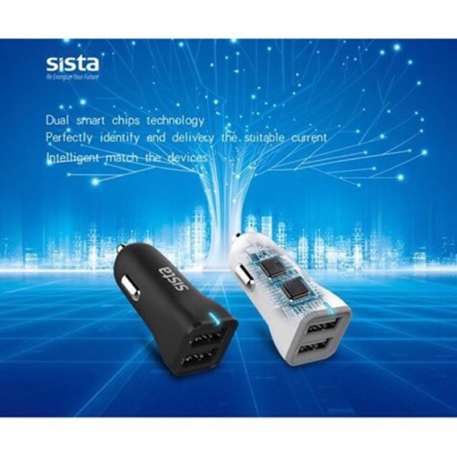 SISTA EASY GO MICRO CAR CHARGER | Shopee Philippines