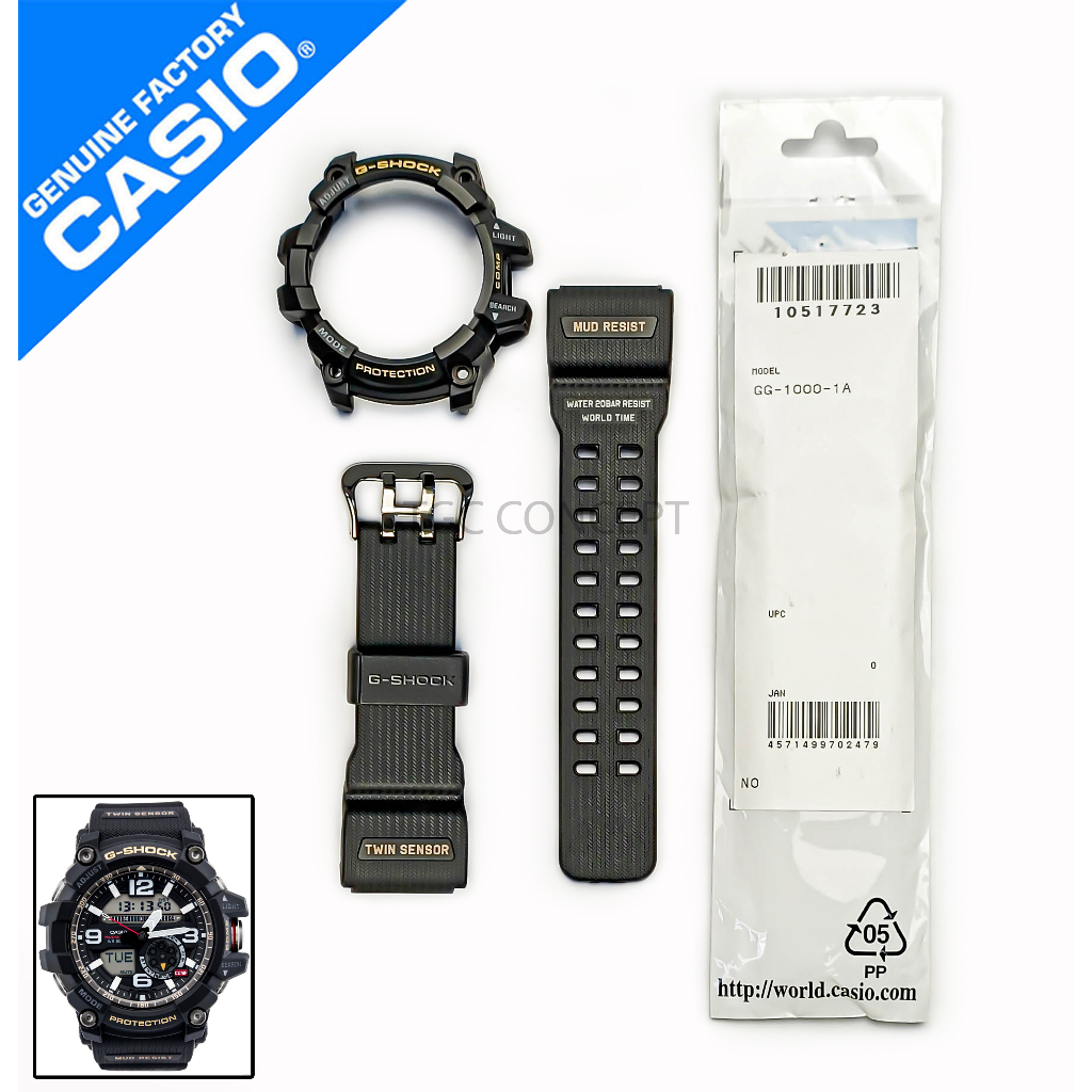 Band And Bezel Replacement Part For Casio G Shock Gg 1000 1a Gg1000 1a Gg 1000 Mudmaster Shopee 5791