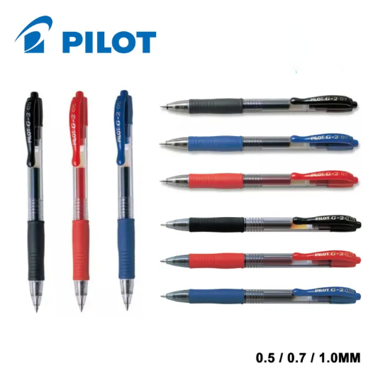 Pilot G2 Gel Ink Pen 0.5 / 0.7 / 1.0mm