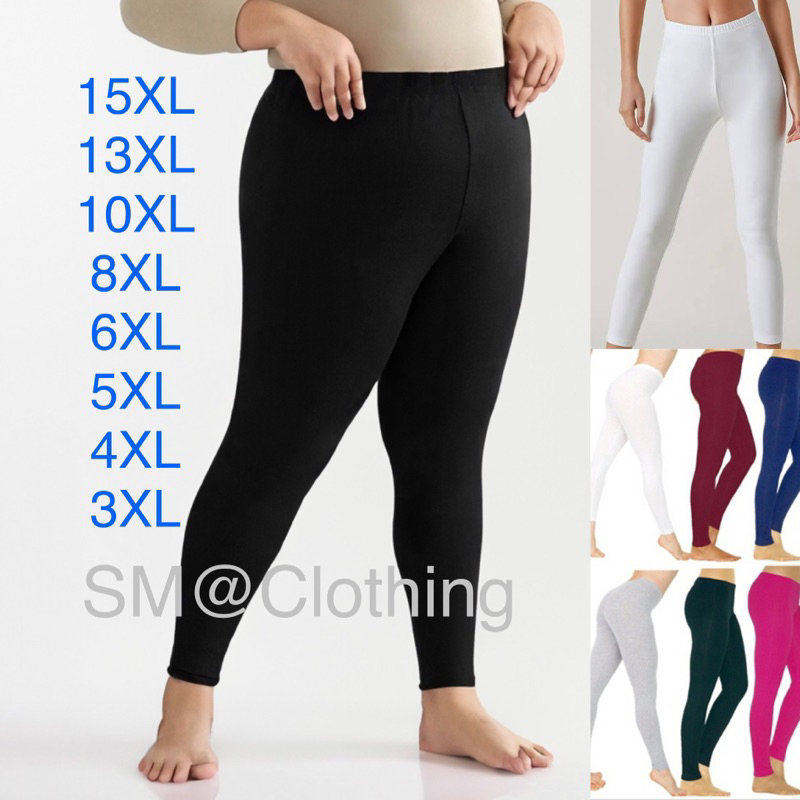 Plus Size Striped Leggings in Fabric Sizes S to 15XL Leggings for Women ...