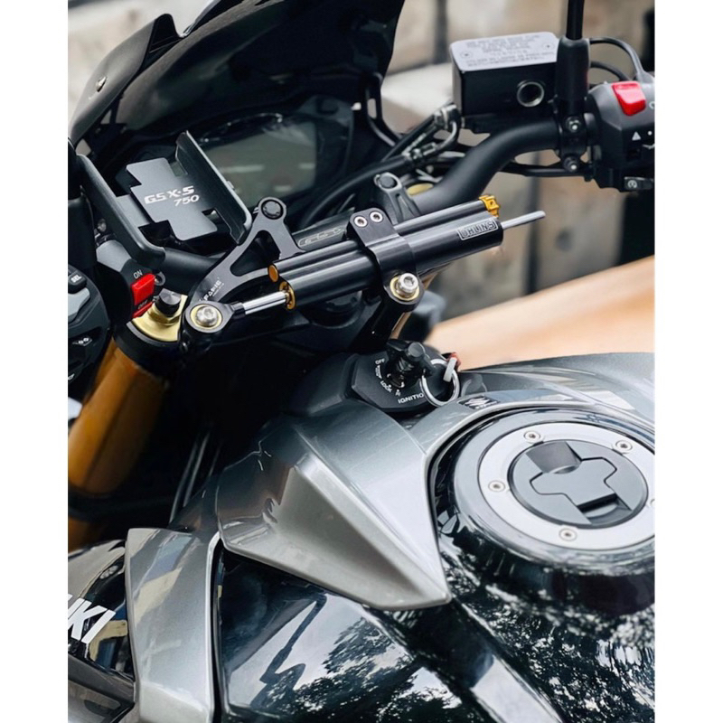 Ohlins Steering Damper Bracket GSX S750 S750 Steering Stabilizer Bracket Anti Tank Slap Suzuki