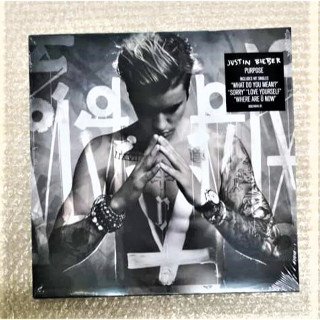 Justin Bieber - Purpose ( Deluxe Edition Vinyl ) ( 2 LP ) | Shopee ...