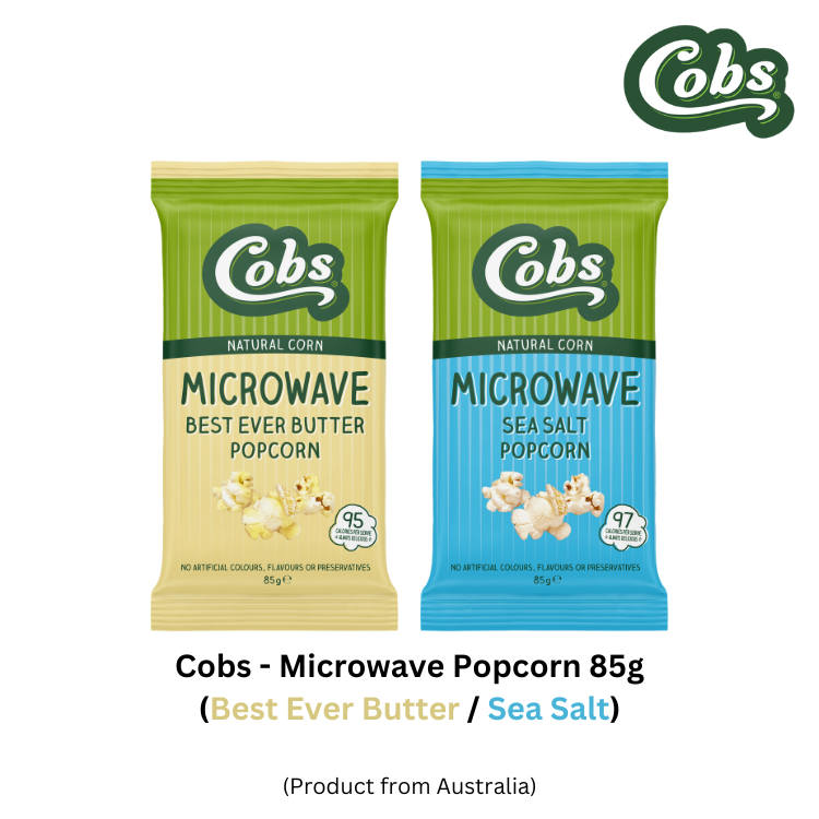 Cobs Microwave Popcorn (Best Ever Butter / Sea Salt) Shopee Philippines