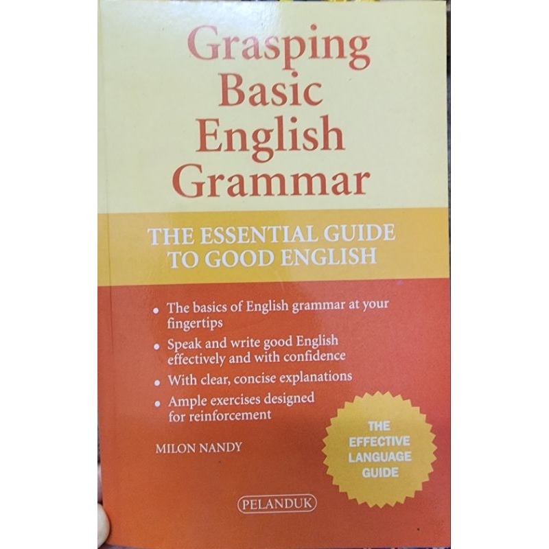 grasping basic English grammar (milon nandy) | Shopee Philippines