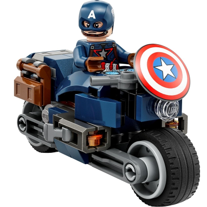 Lego Marvel Super Heroes SH736: Captain America - Dark Blue Suit ...