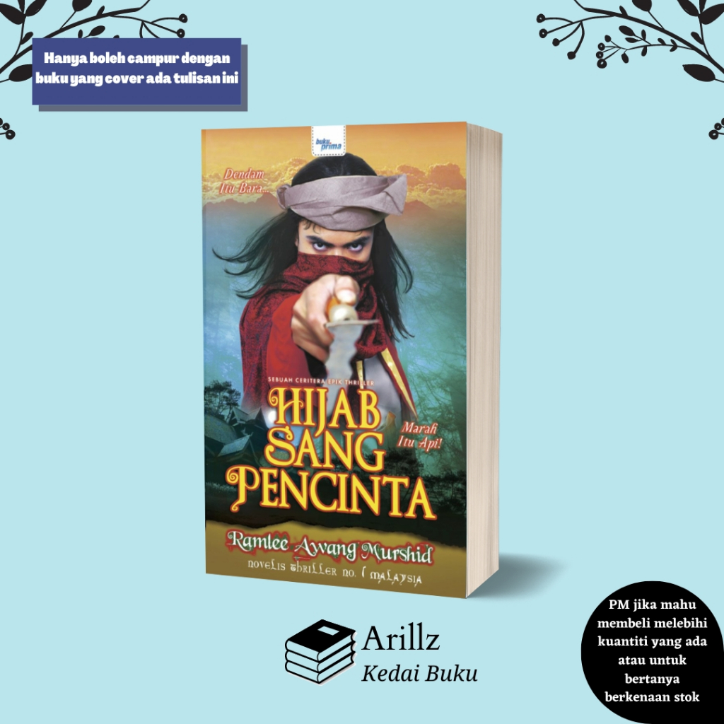 Prima Book: Novel Ramlee AwangId - Hijab The Lover | Shopee Philippines