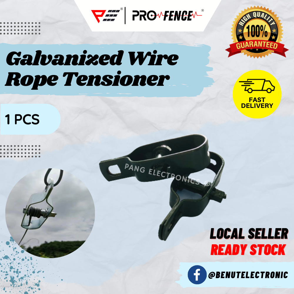 Pro Fence Galvanized Wire Rope Tensioner Fence Stretcher Wire Strainer ...