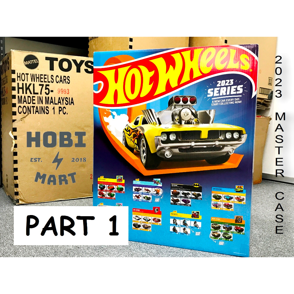 Hot wheels 2018 master case online
