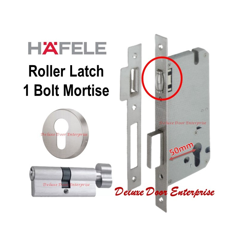 Hafele Roller Latch Mortise / Door Lock / Mortise Lock / Mortise Lock