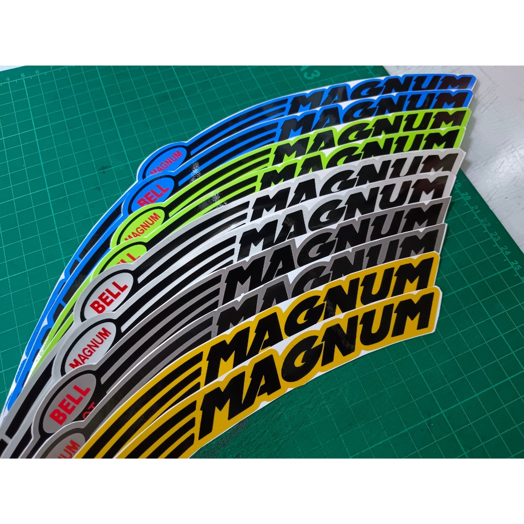 Sticker Bell Helmet Sticker MAGNUM Helmet Shopee Philippines