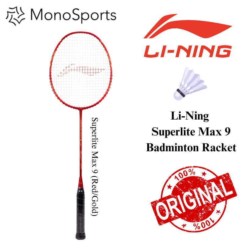 LiNing Superlite Max 9 Badminton Racket Head Heavy Shopee Philippines