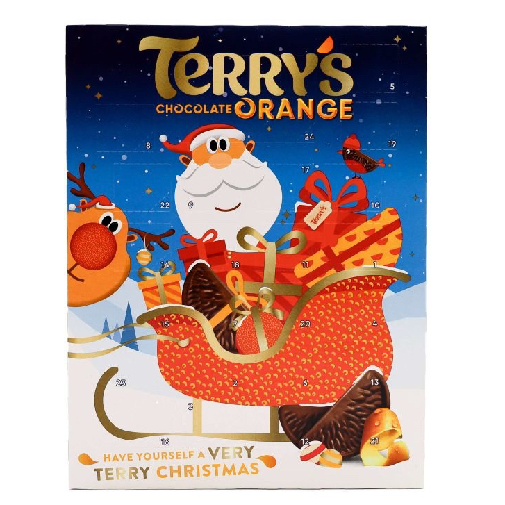 Terrys Chocolate Orange Advent Calendar 106g Shopee Philippines