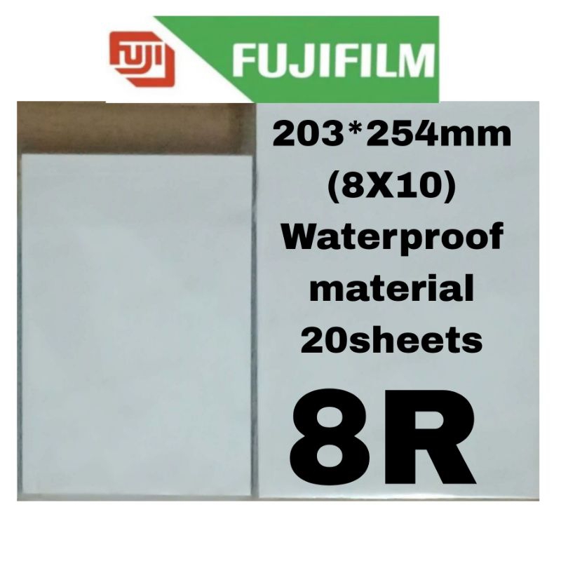 FUJIFILM 8R RC Glossy Photo Paper 260gsm 20sheets | Shopee Philippines