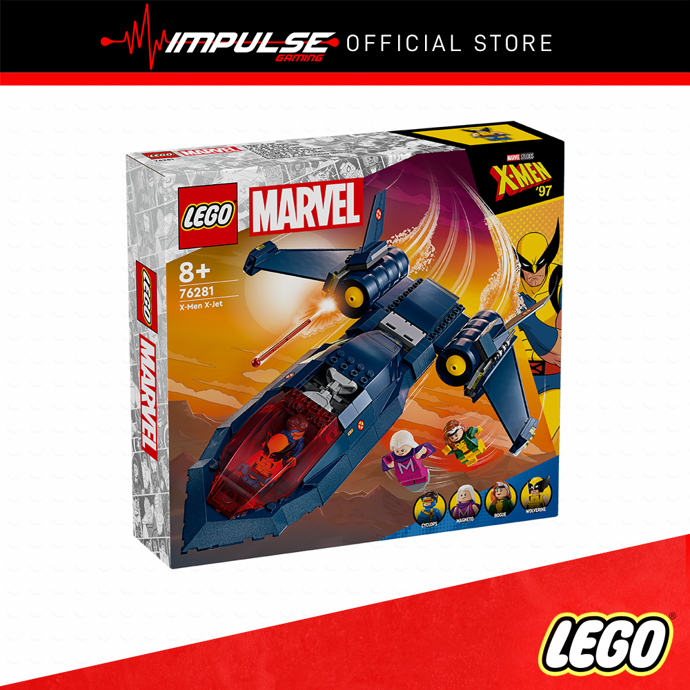 LEGO 76281 Super Heroes Marvel X-Men X-Jet | Shopee Philippines