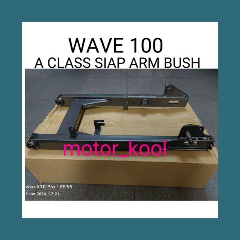 WAVE100 WAVE 100 SWING ARM STANDARD REAR FORK SIAP ARM BUSH | Shopee ...