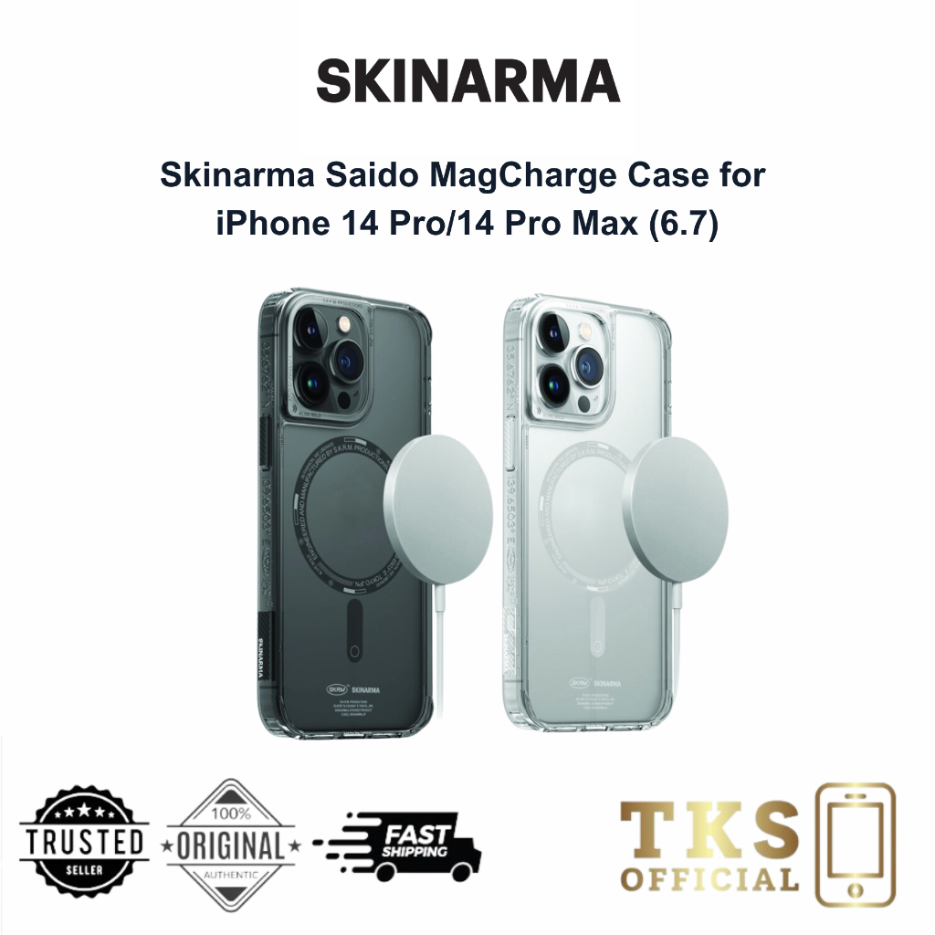 Skinarma Saido MagCharge Case for iPhone 14 Pro/14 Pro Max | Shopee ...