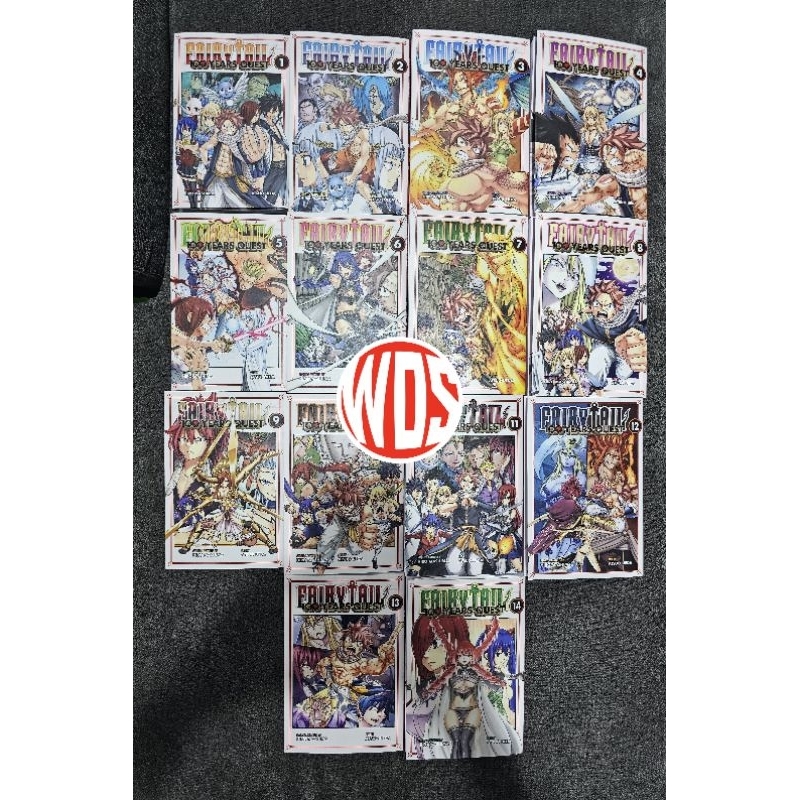 Manga : Fairy Tail 100 Years Quest volume 1-15 (English Version ...