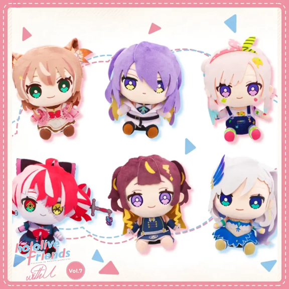 Hololive Friends with u Vol. 7 Risu Moona Iofi Ollie Anya Reine ...