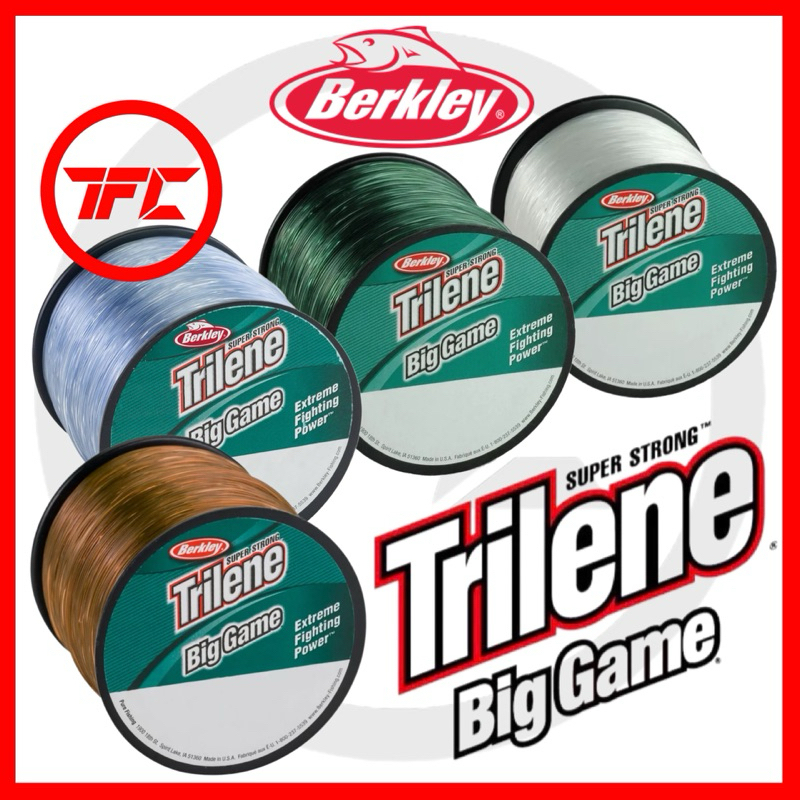 BERKLEY Trilene Big Game Monofilament Line Super Strong Extreme