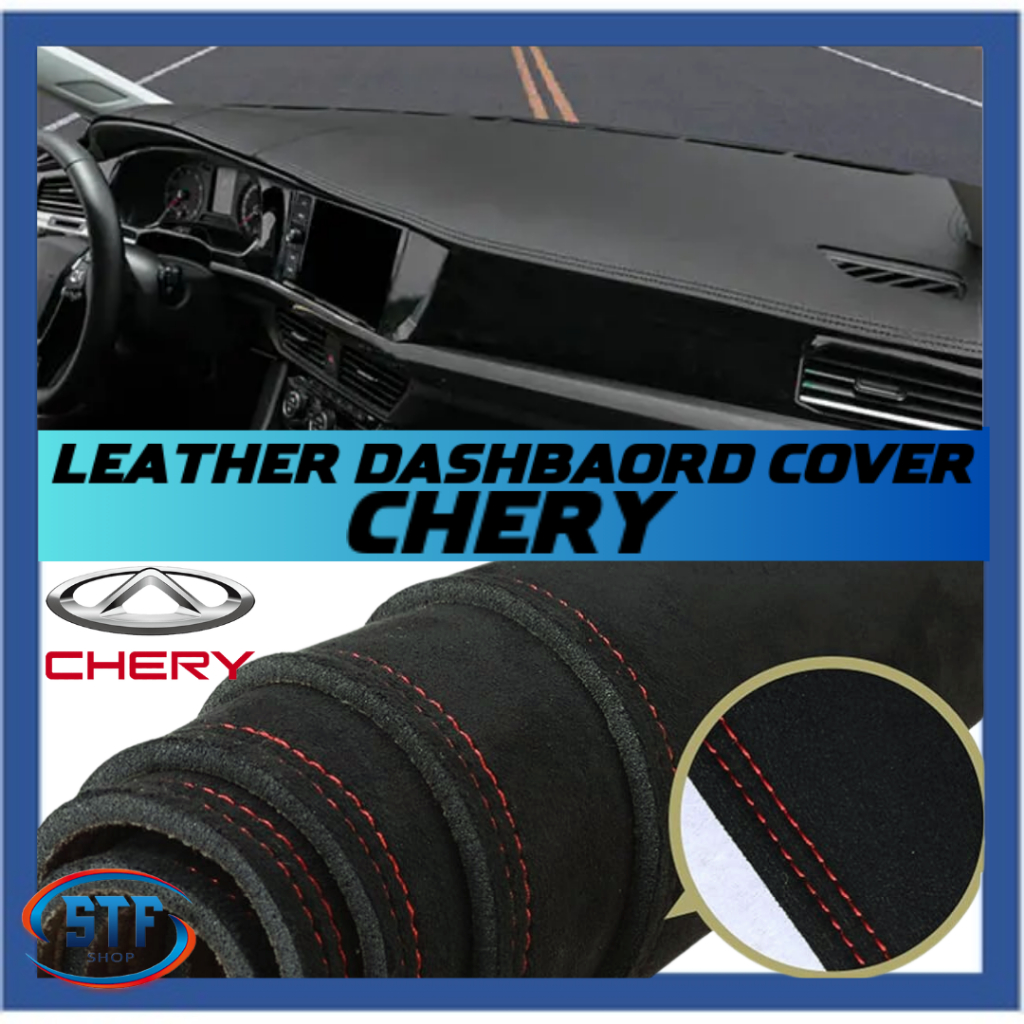 thumbnail image 2 of Leather Dashmat Dashboard Cover For Honda Civic 10th Gen 2016-2021 – Anti-Slip Sun Shield 2 of 6