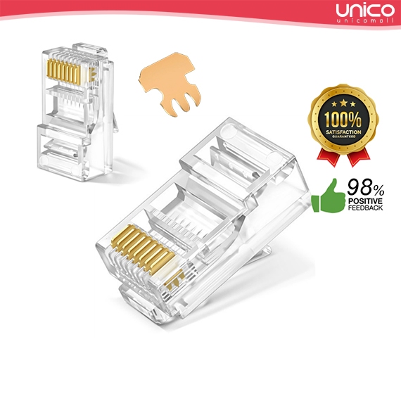 Cat6 RJ45 Network Connector LAN Cable Ethernet Adapter | Shopee Philippines