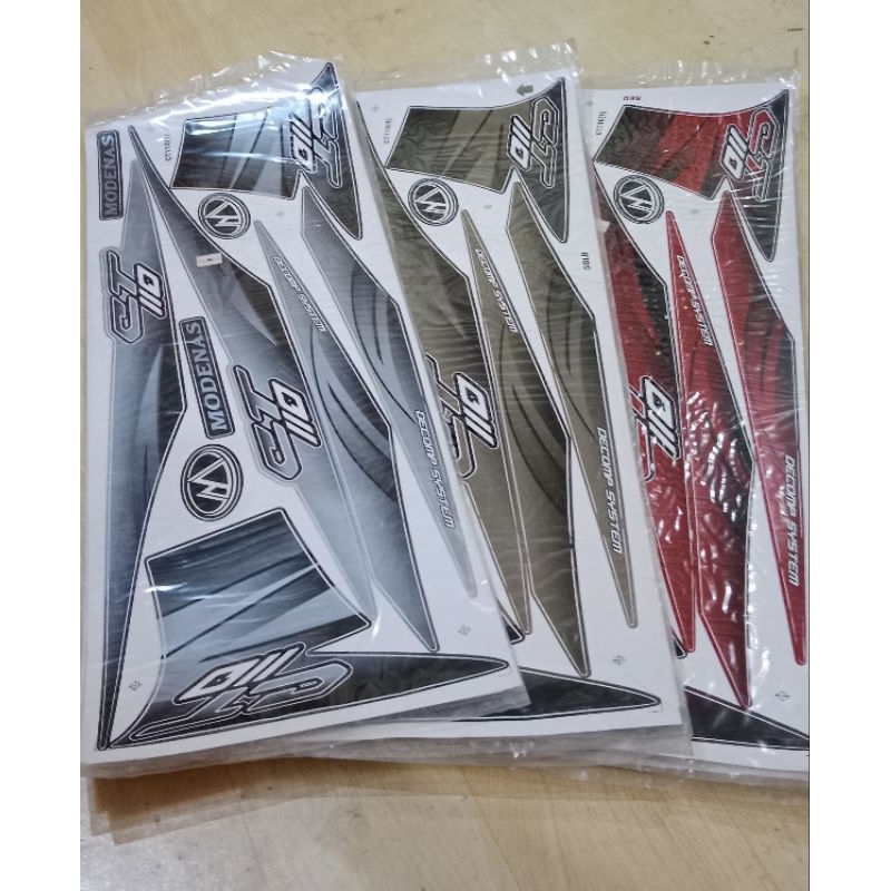 Modenas CT110 (1) Body Sticker set | Shopee Philippines