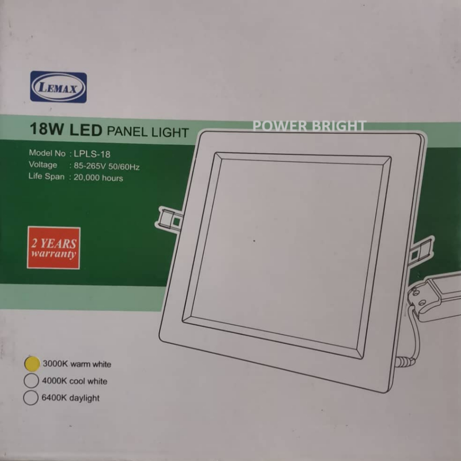 OFFER LED SQUARE DOWNLIGHT PANEL LIGHT 18W [ WARM WHITE] | Shopee ...