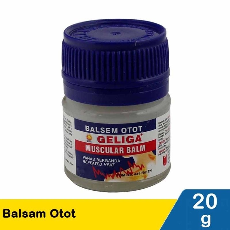 Geliga Muscle Balm 20g | Shopee Philippines
